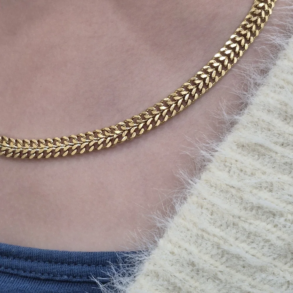 18k GP Neckace - Picture 3 of 4